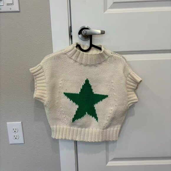 Anthropologie The Pippa Mock-Neck Sweater by Maeve: Extended Shoulder Edition - Picture 2 of 3